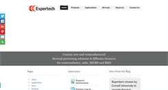 Desktop Screenshot of exper-tech.com